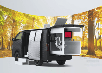 Nissan NV350 office pod
