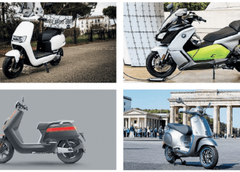 Robo S , Bmw C evolution, Niu CGT S Pro e Vespa