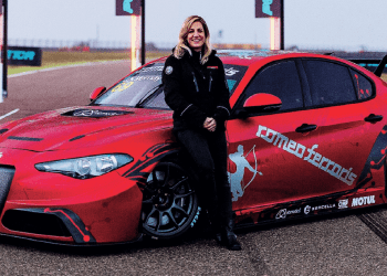 Michela Cerruti con Giulia ETCR