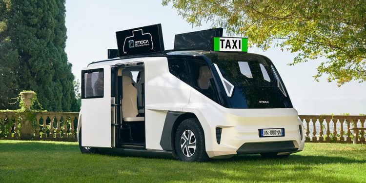 Etioca, il taxi del futuro firmato da Giugiaro