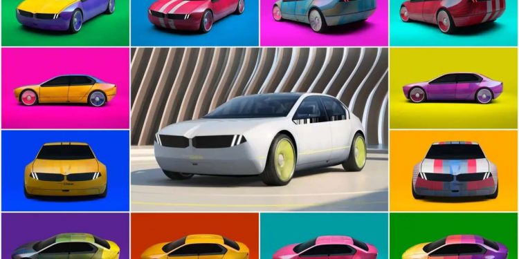 Con un clic le auto cambieranno colore