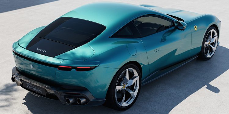 FERRARI DA ROMA AD AMALFI PER ESSERE PIÙ ELEGANTE